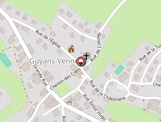 Carte de Ecole Primaire Publique à Guyans-vennes