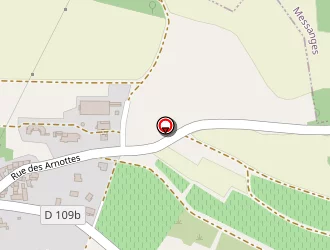 Carte de Domaine Des Chambris à Chevannes