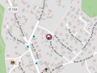 Carte de Mairie à Boussières