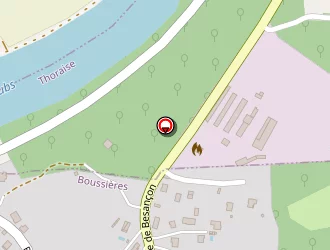 Carte de Idéal Coiffure à Boussières