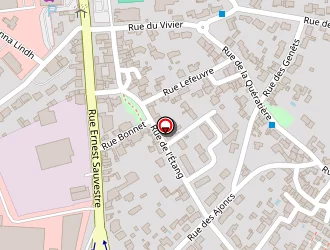 Carte de Mcdonald's à Rezé