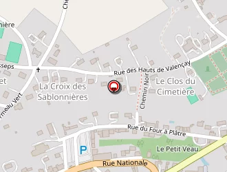 Carte de Rouzeau à Valençay