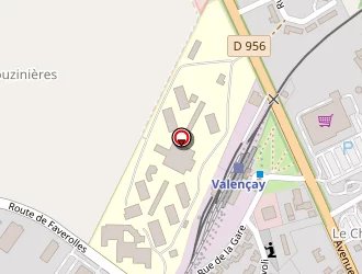 Carte de Sncf à Valençay