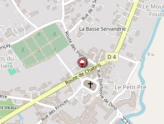 Carte de Cameleon Production à Valençay