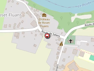 Carte de Dos Santos Antonio à Roset-fluans