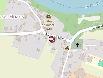 Carte de Mairie à Roset-fluans