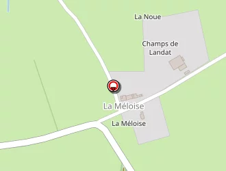 Carte de Les Volets Bleus à Crux-la-ville