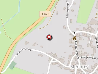 Carte de Urgence (services Locaux) à Menotey