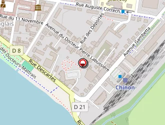 Carte de Sauvage Maurice à Chinon