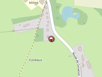 Carte de Pajnic à Prémery