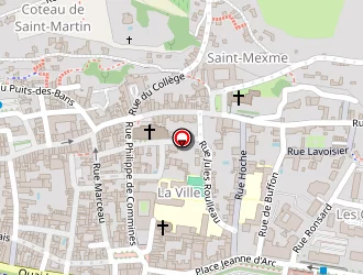 Carte de Bar La Promenade à Chinon