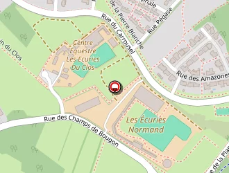 Carte de Centre Equestre Les Ecuries Du Clos à Bouguenais