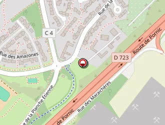 Carte de Mc Donald's à Bouguenais