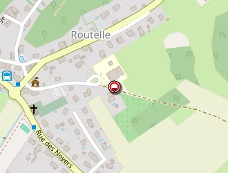 Carte de Ecole Maternelle à Routelle