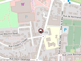 Carte de Auto Ecole Bj à Vertou