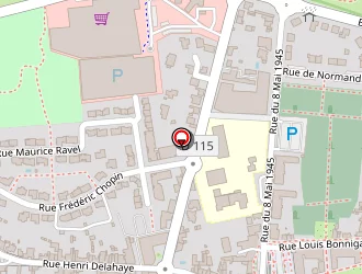 Carte de Gérard Et Fils à Vertou