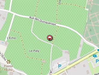 Carte de L'echo De Rabelais à Chinon