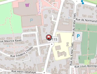 Carte de Boulangerie De Quartier à Vertou