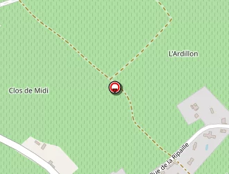 Carte de Gîte à Brézé