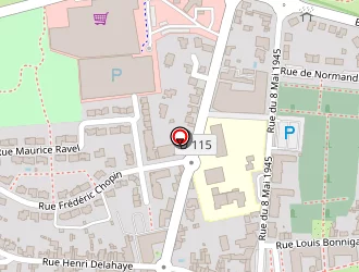 Carte de Bedouet Amélie à Vertou