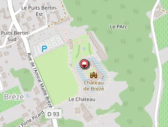 Carte de De La Giraudière à Brézé