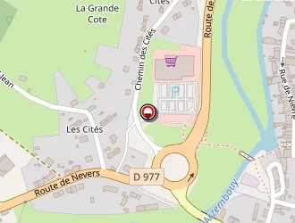 Carte de Kheramy à Prémery