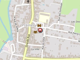 Carte de Charbonnot Céline à Prémery