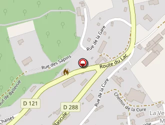 Carte de Settons Loisirs à Moux-en-morvan