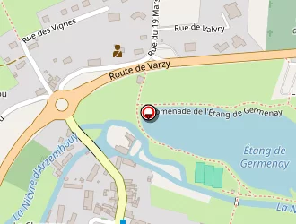 Carte de Descotes Thierry à Prémery