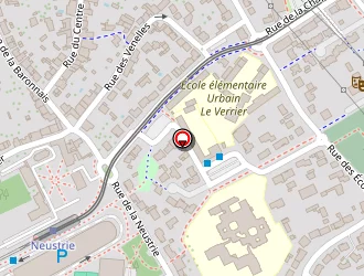 Carte de Les Apsyades à Bouguenais