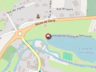 Carte de Carrefour Market à Prémery