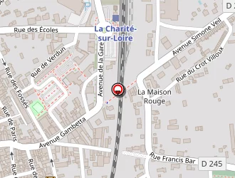 Carte de La Poste à Charité-sur-loire (la)