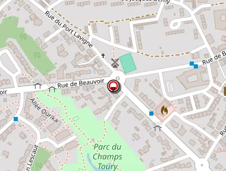 Carte de Rond Point Conduite à Bouguenais