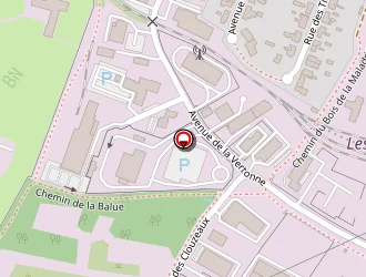 Carte de Hôpital De Vertou à Vertou