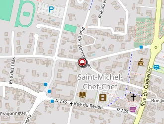 Carte de Léla Coiffure à Saint-michel-chef-chef