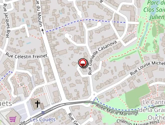 Carte de Axe Promogim à Bouguenais