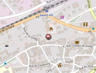 Carte de Presbytère à Saint-vit