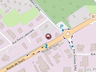 Carte de Boussiquet à Chinon