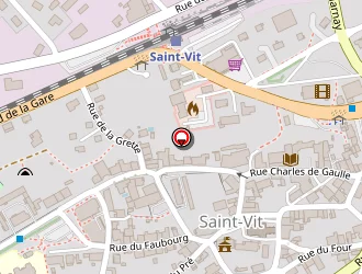 Carte de Vincy à Saint-vit