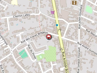 Carte de Cavavin à Rezé