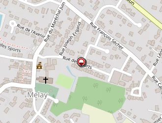 Carte de Billaud Vincent à Melay