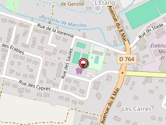 Carte de Irresistibli'cils à Genillé