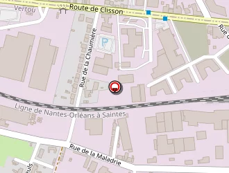 Carte de Kesys Ouest à Vertou