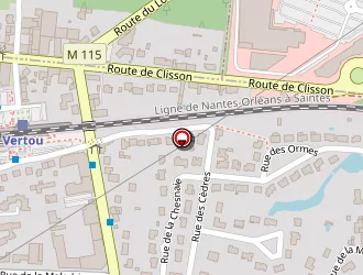 Carte de Eurotyre Vertou Centre Auto-pneus à Vertou