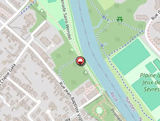 Carte de Parc De La Morinière à Rezé