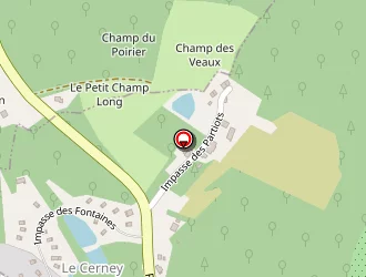 Carte de Le Cerney à Moux-en-morvan