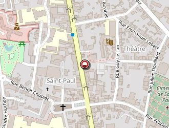 Carte de 5ème Avenue à Rezé