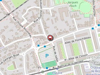 Carte de Médiathèque Espace Diderot à Rezé