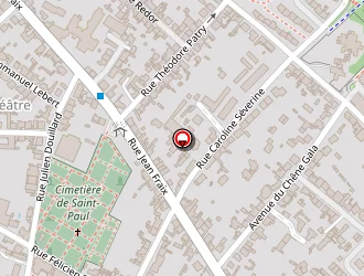 Carte de Cornière Géraldine à Rezé