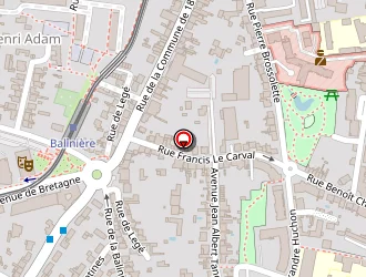 Carte de Terrien à Rezé